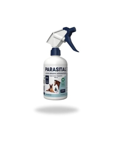 Loción repelente para mascotas y équidos PARASITAL 400 ml